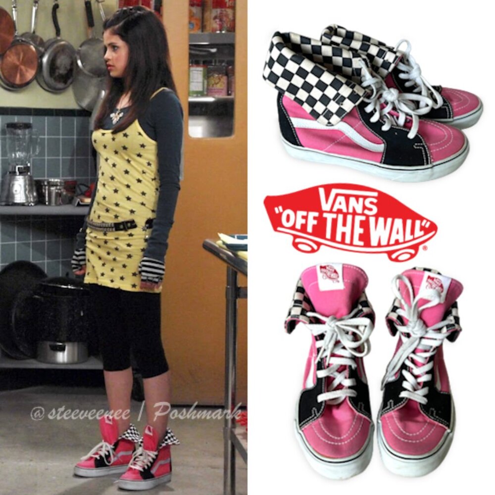 RARE Y2K Vans Off the Wall Extra High Tops ASO Alex Russo
